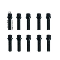 ΜΠΟΥΛΟΝΙΑ ΚΩΝΙΚΑ 14x1,25 45mm (17) ΜΑΥΡΑ SIMONI RACING - 10 TEM. Κωνικά americat.gr