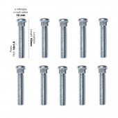 ΜΠΟΥΖΟΝΙΑ 12x1.5 62mm 10ΤΕΜ. Μπουζόνια americat.gr