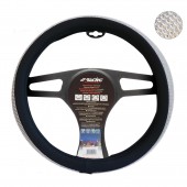 ΚΑΛΥΜΜΑ ΤΙΜΟΝΙΟΥ BLACK AND DIAMONDS ΜΑΥΡΟ ΜΕ ΣΤΡΑΣ ΟΙΚΟΛΟΓΙΚΟ ΔΕΡΜΑ 37-39cm Διάμετρος 37-39 cm americat.gr