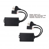 ΑΝΤΙΣΤΑΣΗ CAN-BUS ΓΙΑ LED ΚΙΤ H4 12V (ΑΝΤΙΣΤΑΣΗ-ΨΕΥΤΗΣ-CANCELLER) SIMONI RACING - 2 TEM. Αντιστάσεις CANBUS (Cancelers) americat.gr