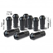 Simoni Racing - ΠΑΞΙΜΑΔΙ ΚΩΝΙΚΟ 14x1,5 (50mm) (19) ΜΑΥΡΟ 10ΤΕΜ. Κωνικά americat.gr