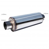 ΚΑΖΑΝΙ INOX ΜΟΝΗΣ ΑΠΟΛΗΞΗΣ ΜΗΚΟΣ:420mm & ΔΙΑΜΕΤΡΟΣ Φ60mm SIMONI RACING - 1 τεμ. Καζάνια americat.gr