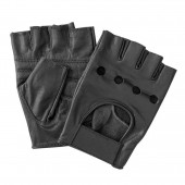 ΓΑΝΤΙΑ ΟΔΗΓΟΥ ΔΕΡΜΑΤΙΝΑ ΜΑΥΡΑ ΜΙΣΑ (M) VINTAGE GLOVES Γάντια Οδήγησης americat.gr