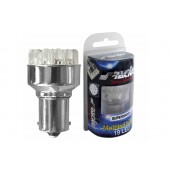 BA15s ΛΑΜΠΑ ΜΕ 19LED ΚΟΚΚΙΝΟ SIMONI RACING - 1 TEM. Με Κάλυκα americat.gr
