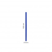 ΣΩΛΗΝΑΣ ΣΙΛΙΚΟΝΗΣ ΜΠΛΕ Φ18 ΜΗΚΟΣ 100cm SIMONI RACING - 1 τεμ. Σωλήνες και Γωνίες Σιλικόνης americat.gr