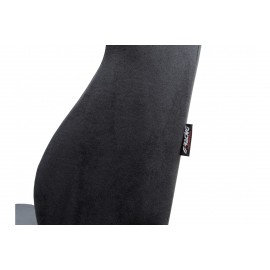 ΚΑΘΙΣΜΑ CHARLES ΑΝΑΚΛΙΝΟΜΕΝΟ ΜΑΥΡΟ ΒΕΛΟΥΔΟ (ΜΕ ΣΙΔΗΡΟΔΡΟΜΟ) Καθίσματα americat.gr