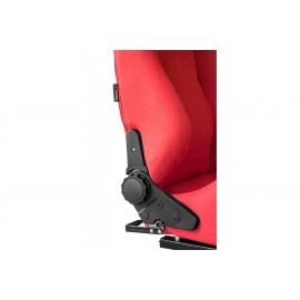 ΚΑΘΙΣΜΑ MIKY RED ΑΝΑΚΛΙΝΟΜΕΝΟ ΚΟΚΚΙΝΟ ΒΕΛΟΥΔΟ (ΧΩΡΙΣ ΣΙΔΗΡΟΔΡΟΜΟ)​ SIMONI RACING - 1 TEM Καθίσματα americat.gr