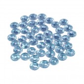 ΔΙΑΚΟΣΜΗΤΙΚΑ STRASS ΜΠΛΕ 50τμχ. 8mm Διάφορα Διακοσμητικά americat.gr