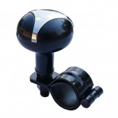 ΤΕΜΠΕΛΗΣ ΤΙΜΟΝΙΟΥ SPINNER 1 ΜΑΥΡΟΣ ΜΕ ΧΡΩΜΙΟ Τεμπέληδες Τιμονιού americat.gr