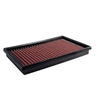 Simoni Racing - Φίλτρο Αέρα Racing Πλακέ 271x170x30 mm από Κόκκινο Βαμβάκι, Πλενόμενο και Επαναχρησιμοποιούμενο για Audi, Fiat, Ford, Mazda, Seat, Skoda, Volvo και Volkswagen - 1 Τεμ. (SRSR107) Φίλτρα Ελευθέρας americat.gr