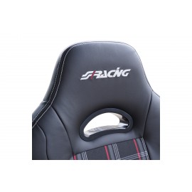 ΚΑΡΕΚΛΑ ΓΡΑΦΕΙΟΥ BUCKET ΜΑΥΡΗ/ΚΑΡΟ ΑΠΟ ΟΙΚΟΛΟΓΙΚΟ ΔΕΡΜΑ ΜΕ ΡΟΔΑΚΙΑ & ΡΥΘΜΙΖΟΜΕΝΟ ΥΨΟΣ 115-125cm SIMONI RACING - 1 τεμ. Καθίσματα americat.gr