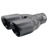 ΑΚΡΟ (ΜΠΟΥΚΑ) ΕΞΑΤΜΙΣΗΣ ΔΙΠΛΟ TRX 92 ΜΑΥΡΗ ΜΑΤ 34-60mm SIMONI RACING - 1 TEM Μπούκες Εξάτμισης americat.gr