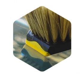 Amio - ΒΟΥΡΤΣΑ ΠΛΥΣΙΜΑΤΟΣ PREMIUM ΜΕ ΑΝΤΑΠΤΟΡΑ ΓΙΑ ΠΑΡΟΧΗ ΝΕΡΟΥ ΚΑΙ ΡΥΘΜΙΖΟΜΕΝΗ ΛΑΒΗ 54cm - 1 TEM. (T9039/AM) Βούρτσες Σκουπάκια americat.gr