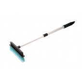 Amio - ΒΟΥΡΤΣΑ ΠΛΥΣΙΜΑΤΟΣ ΜΕ ΣΙΛΙΚΟΝΗ & ΤΗΛΕΣΚΟΠΙΚΟ ΚΟΝΤΑΡΙ ΑΛΟΥΜΙΝΙΟΥ 60-90cm - 1 ΤΕΜ. (T9097/AM) Βούρτσες Σκουπάκια americat.gr