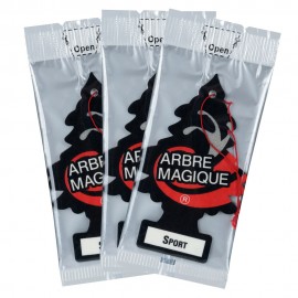 ΑΡΩΜΑΤΙΚΟ ΔΕΝΤΡΑΚΙ ARBRE MAGIQUE TRIS SPORT 3ΤΕΜ. Αρωματικά americat.gr
