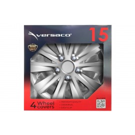 Amio - ΤΑΣΙΑ 15" RAPIDE SILVER - ΣΕΤ 4ΤΕΜ ΣΕ ΚΟΥΤΙ (1188/AM) ΤΑΣΙΑ 15 ΙΝΤΣΕΣ americat.gr