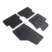 Cik - ΠΑΤΑΚΙΑ ΑΥΤΟΚΙΝΗΤΟΥ ΑΠΟ ΛΑΣΤΙΧΟ ΓΙΑ VW TIGUAN 2007-2015 ΣΕ ΜΑΥΡΟ ΧΡΩΜΑ ΜΕ ΚΟΥΜΠΩΜΑΤΑ - 4 ΤΕΜ. (RM.VW.0007/CK) VW americat.gr