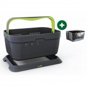 ΚΑΛΑΘΙ ΜΕΤΑΦΟΡΑΣ ΠΡΟΙΟΝΤΩΝ ΜΕ ΙΣΟΘΕΡΜΙΚΟ ΑΠΟ ΠΛΑΣΤΙΚΟ ΜΕ ΑΝΤΙΟΛΙΣΘΗΤΙΚΗ ΒΑΣΗ 21L 12kg max ΜΕ ΛΑΒΗ 438x292x315mm RATI - 1 τεμ. Διάφορες Θήκες americat.gr