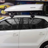 KIT ΜΕ ΜΠΑΡΕΣ ΟΡΟΦΗΣ ΓΙΑ VW POLO 6R/6C 5D 2010-2017 ΑΛΟΥΜΙΝΙΟΥ ΚΑΙ ΜΠΑΓΚΑΖΙΕΡΑ ΟΡΟΦΗΣ MANIA 400 MENABO (AL1-3360/MB-FIX040G-3290/MB-3390/MB) VW americat.gr