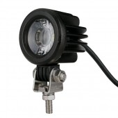 M-Tech - Προβολέας Εργασίας Working Lamp Flood 10-32V 10W 800lm CREE LED Στρογγυλός 57x57x57 mm - 1 Τεμ. (WLC22/MT) Φώτα Εργασίας LED americat.gr