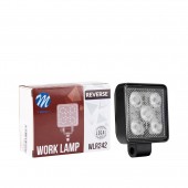 ΠΡΟΒΟΛΕΑΣ ΕΡΓΑΣΙΑΣ WORK LIGHT 12/24V 5.700K 5x1,5W max750lm FLOOD 73x97mm ΓΙΑ ΟΠΙΣΘΟΠΟΡΕΙΑ ΤΕΤΡΑΓΩΝΟΣ M-TECH - 1 Τεμ. Εξωτερικά Φώτα LED americat.gr