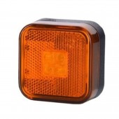 ΦΩΣ ΟΓΚΟΥ ΑΝΑΚΛΑΣΤΙΚΟ LD097 12/24V 4LED HORPOL ΠΟΡΤΟΚΑΛΙ 67X67mm -1ΤΕΜ. Φώτα Ογκου americat.gr