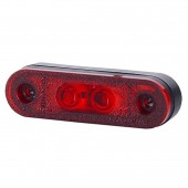 ΦΩΣ ΟΓΚΟΥ LD958 12/24V 2LED HORPOL ΚΟΚΚΙΝΟ (7,9 x 2,4 cm) -1ΤΕΜ. Φώτα Ογκου americat.gr