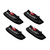 ΑΚΡΑ (ΠΟΔΙΑ) ΓΙΑ ΜΠΑΡΕΣ YAKIMA ΓΙΑ MERCEDES CLE COUPE 2P 11/2023+ / EQE 4P 12/2022+ / EQS 11/2021+ - 4ΤΕΜ. Άκρα για Μπάρες americat.gr