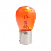 P21W 12V 21W BA15s ΜΟΝΟΠΟΛΙΚΟ ΠΟΡΤΟΚΑΛΙ DYED-GLASS ΚΟΥΤΙ 10ΤΕΜ. Με Κάλυκα americat.gr