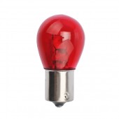 P21W 12V 21W BA15s ΜΟΝΟΠΟΛΙΚΟ ΚΟΚΚΙΝΟ DYED-GLASS ΚΟΥΤΙ 10ΤΕΜ. Με Κάλυκα americat.gr