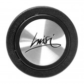 ΜΠΟΥΤΟΝ ΚΟΡΝΑΣ ΤΙΜΟΝΙΟΥ 2 ΕΠΑΦΩΝ ARGENTO LUISI 61,5 mm (ΧΡΩΜΙΟ/ΜΑΥΡΟ) Αξεσουάρ Τιμονιού americat.gr