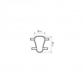 ΜΑΞΙΛΑΡΙ ΣΕΛΑΣ MOTO ΜΕ VELCRO (M) GELPAD AIR 20x28mm Σέλες americat.gr