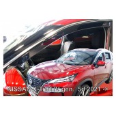 ΑΝΕΜΟΘΡΑΥΣΤΕΣ ΓΙΑ NISSAN X-TRAIL 5D 2021+ ΖΕΥΓΑΡΙ ΑΠΟ ΕΥΚΑΜΠΤΟ ΦΙΜΕ ΠΛΑΣΤΙΚΟ HEKO - 2 ΤΕΜ. ΑΝΕΜΟΘΡΑΥΣΤΕΣ americat.gr