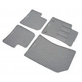 Cik - ΠΑΤΑΚΙΑ ΑΥΤΟΚΙΝΗΤΟΥ ΑΠΟ ΛΑΣΤΙΧΟ ΓΙΑ CITROEN C3 2010-2017 / DS3 2010-2019 ΣΕ ΜΑΥΡΟ ΧΡΩΜΑ ΜΕ ΚΟΥΜΠΩΜΑΤΑ - 4 ΤΕΜ. (RM.CI.0002/CK) Citroen americat.gr