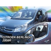ΑΝΕΜΟΘΡΑΥΣΤΕΣ ΓΙΑ CITROEN BERLINGO/ PEUGEOT PARTNER 2008-2018 ΖΕΥΓΑΡΙ ΑΠΟ ΕΥΚΑΜΠΤΟ ΦΙΜΕ ΠΛΑΣΤΙΚΟ HEKO - 2 ΤΕΜ. ΑΝΕΜΟΘΡΑΥΣΤΕΣ americat.gr