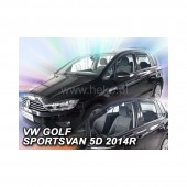 ΑΝΕΜΟΘΡΑΥΣΤΕΣ ΓΙΑ VW GOLF SPORTSVAN 5D 2014+ ΣΕΤ ΑΥΤΟΚΙΝΗΤΟΥ ΑΠΟ ΕΥΚΑΜΠΤΟ ΦΙΜΕ ΠΛΑΣΤΙΚΟ HEKO - 4 ΤΕΜ. ΑΝΕΜΟΘΡΑΥΣΤΕΣ americat.gr