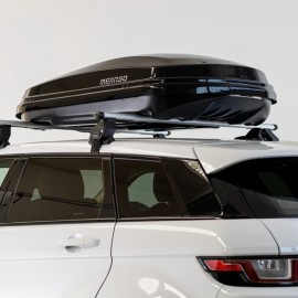 Menabo - Μπαγκαζιέρα Οροφής Diamond 450 Black σε Μαύρο Χρώμα με Γυαλιστερή Υφή - 1 τεμ. (8150/MB) 450 Λίτρα americat.gr