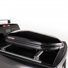 Menabo - Μπαγκαζιέρα Οροφής Diamond 450 Black σε Μαύρο Χρώμα με Γυαλιστερή Υφή - 1 τεμ. (8150/MB) 450 Λίτρα americat.gr