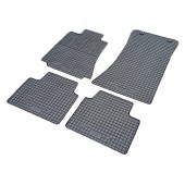 Cik - ΠΑΤΑΚΙΑ ΑΥΤΟΚΙΝΗΤΟΥ ΑΠΟ ΛΑΣΤΙΧΟ ΓΙΑ ALFA ROMEO GIULIA 2015+ ΣΕ ΜΑΥΡΟ ΧΡΩΜΑ ΜΕ ΚΟΥΜΠΩΜΑΤΑ - 4 ΤΕΜ. (RM.AL.0002/CK) Alfa Romeo americat.gr