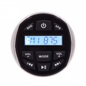 HASDA MP3 PLAYER 113 mm- 5V-4X40W ΜΕ ΡΑΔΙΟΦΩΝΟ/USB/BLUETOOTH (ΑΔΙΑΒΡΟΧΟ/ΣΤΡΟΓΓΥΛΟ/ΜΑΥΡΟ ΧΡΩΜΙΟΜΕΝΟ ΔΑΧΤΥΛΙΔΙ) Hasda Marine Ηχεία - Ραδιόφωνα americat.gr