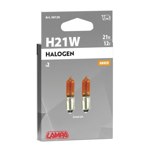 ΛΑΜΠΑΚΙ HY21W/12V BAY9s