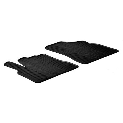 LAMPA - ΠΑΤΑΚΙΑ ΑΥΤΟΚΙΝΗΤΟΥ ΑΠΟ ΛΑΣΤΙΧΟ ΓΙΑ CITROEN BERLINGO 04/2008-05/2018 / CITROEN BERLINGO MULTISPACE 04/2008-08/2018 / PEUGEOT PARTNER 04/2008-08/2018 / PEUGEOT PARTNER TEPEE 05/2008-08/2018 ΣΕ ΜΑΥΡΟ ΧΡΩΜΑ ΜΕ ΚΟΥΜΠΩΜΑΤΑ - 2 ΤΕΜ.