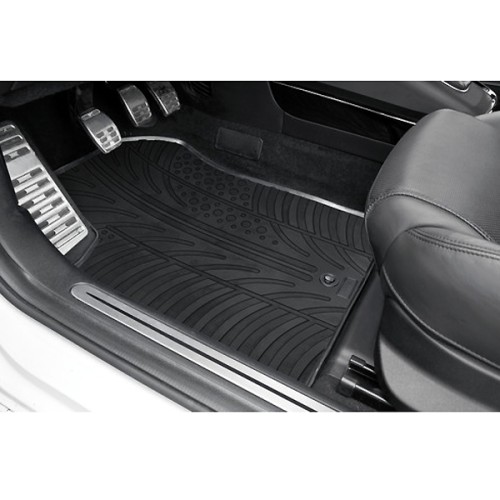 LAMPA - ΠΑΤΑΚΙΑ ΑΥΤΟΚΙΝΗΤΟΥ ΑΠΟ ΛΑΣΤΙΧΟ ΓΙΑ ALFA ROMEO GIULIETTA 04/2010-2021 ΣΕ ΜΑΥΡΟ ΧΡΩΜΑ ME ΚΟΥΜΠΩΜΑΤΑ - 4 ΤΕΜ.