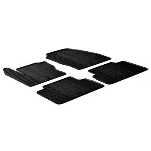 LAMPA - ΠΑΤΑΚΙΑ ΑΥΤΟΚΙΝΗΤΟΥ ΑΠΟ ΛΑΣΤΙΧΟ ΓΙΑ FORD C-MAX 11/2010-03/2015 / FORD C-MAX 7 11/2010-03/2015 ΣΕ ΜΑΥΡΟ ΧΡΩΜΑ ME ΚΟΥΜΠΩΜΑΤΑ - 4 ΤΕΜ.
