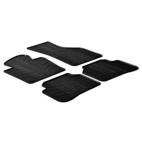 LAMPA - ΠΑΤΑΚΙΑ ΑΥΤΟΚΙΝΗΤΟΥ ΑΠΟ ΛΑΣΤΙΧΟ ΓΙΑ VOLKSWAGEN PASSAT 4D 01/2011-10/2014 / VOLKSWAGEN PASSAT ALLTRACK 03/2012-09/2015 / VOLKSWAGEN PASSAT VARIANT 01/2011-10/2014 ΣΕ ΜΑΥΡΟ ΧΡΩΜΑ ME ΚΟΥΜΠΩΜΑΤΑ - 4 ΤΕΜ.