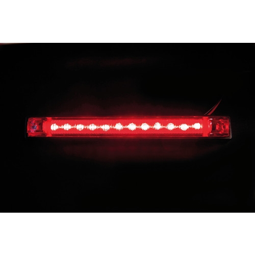ΦΩΣ ΦΟΡΤΗΓΟΥ 12LED ΚΟΚΚΙΝΟ 24V 155mm