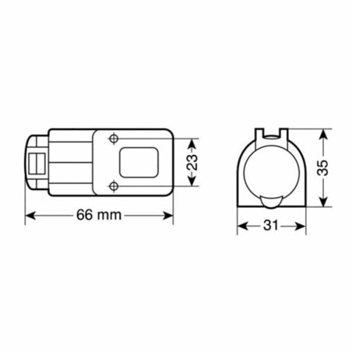 ΠΡΙΖΑ ΑΝΑΠΤΗΡΑ 15Α DIN ΜΟΝΗ 12/24V
