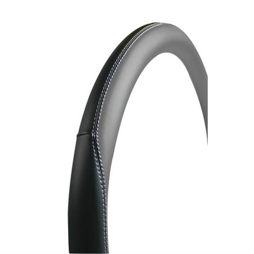 Lampa Κάλυμμα Τιμονιού Αυτοκινήτου Club Premium 35-37εκ.  Άοσμο Μαλακό  Ultra soft Skeentex Μαύρο Γκρι 1-τεμ. (L3311.6)