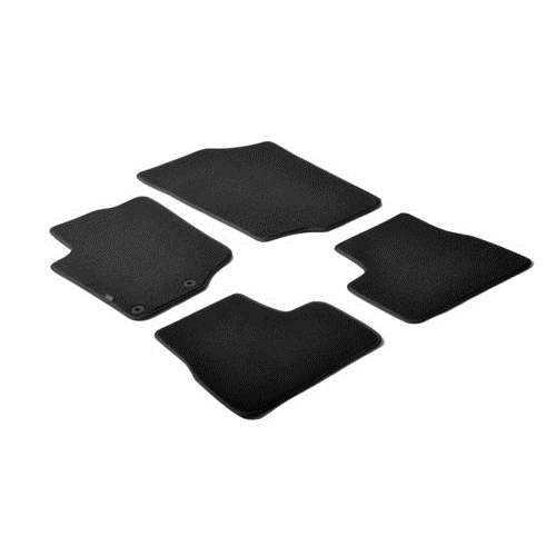 ΠΑΤΑΚΙΑ EXECUTIVE ΜΟΚΕΤΑ ΓΙΑ PEUGEOT 207 CC 2D 03/2007-2014 / PEUGEOT 207 3D / 5D 05/2006-11/2012 / PEUGEOT 207 SW 07/2007-12/2013 / PEUGEOT 207 Plus 3D / 5D 2013-2014 ΣΕ ΜΑΥΡΟ ΧΡΩΜΑ ME ΚΟΥΜΠΩΜΑΤΑ LAMPA - 4 ΤΕΜ.