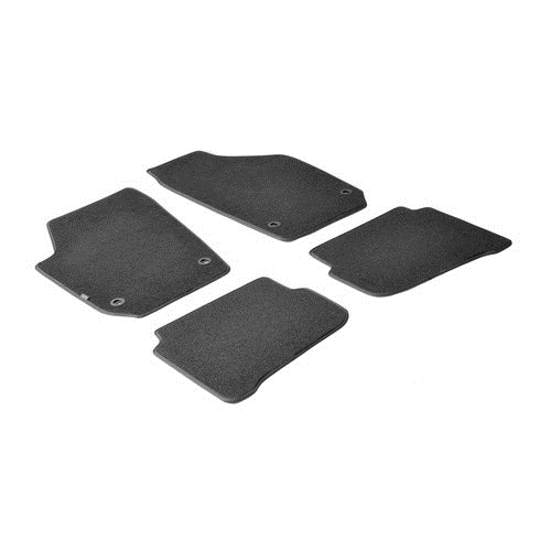 ΠΑΤΑΚΙΑ EXECUTIVE ΜΟΚΕΤΑ ΓΙΑ VW POLO 11/2001-08/2009 ΣΕ ΜΑΥΡΟ ΧΡΩΜΑ ME ΚΟΥΜΠΩΜΑΤΑ LAMPA - 4 ΤΕΜ.